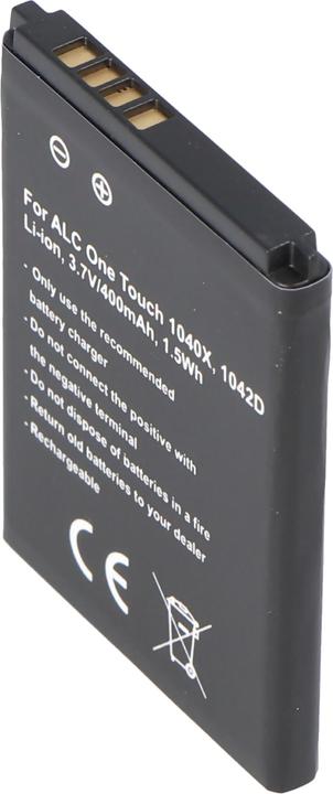 Produktbild Alcatel Akku CAB0400000C1, One Touch 1040X, One Touch 1042D, OT 1040X, OT 1042D