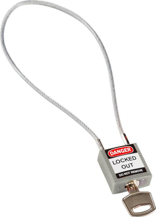 Produktbild Brady Kompakte Kabel-Vorhängeschlösser