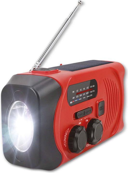 Immagine prodotto Denver Radio SCR-2000 Radio a manovella solare (AM, FM)