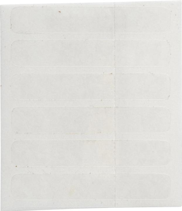 Actual product image Brady LAM-3-103, Die-cut labels for laminate overlay, Polyester, Transparent, 38.1 x 6.35mm, pe