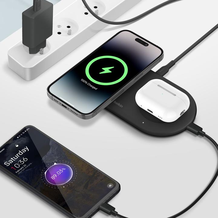 Actual product image Belkin Boost Charge Pro 2-in-1 (15 W)