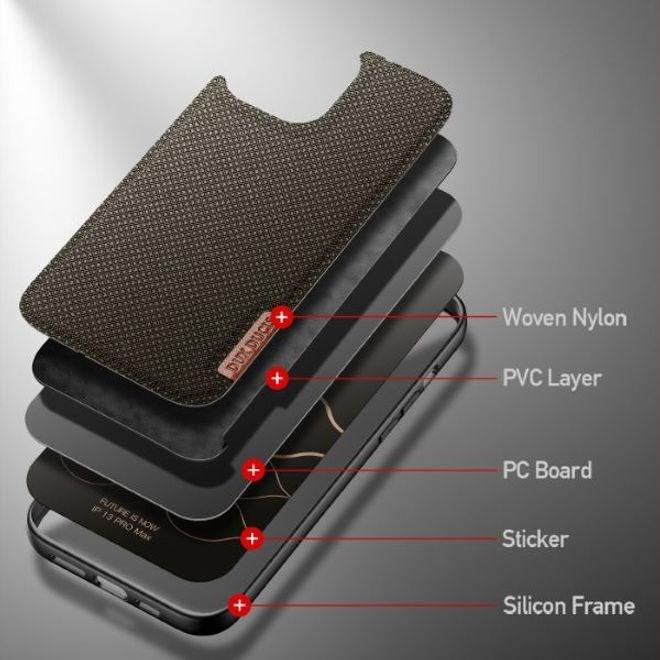 Image du produit Dux Ducis Couverture rigide de la série Fino (Apple iPhone 13 Pro Max)