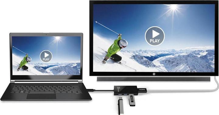 Actual product image j5Create USB 3.0 to (4 ports)