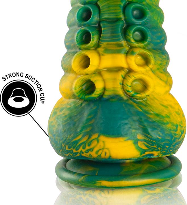 Image du produit Epic Godemiché Vert à Tentacules Cetus, Petite Taille