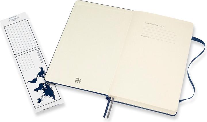 Image du produit Moleskine Carnet de notes HC L/A5 (À rayures, Couverture rigide)