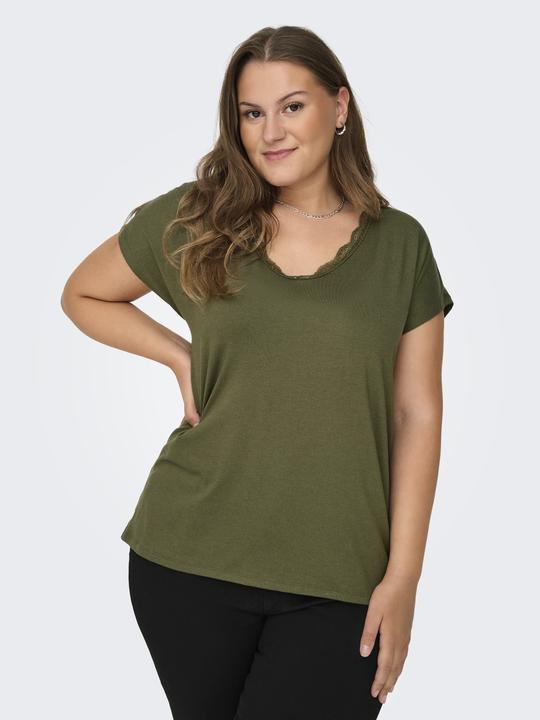 Image du produit Only Coupe normale Top col V Curve Top (XL)