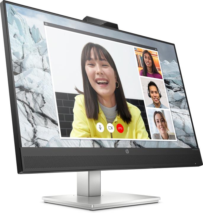 Produktbild HP M27 Webcam Monitor 68,58cm (27" ) (Full HD, IPS, 5ms, HDMI, DisplayPort, USB, 75Hz) (Energiekl... (1920 x 1080 Pixel, 27")