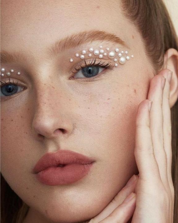 Image du produit Noya Strass autocollants pour le visage et le corps - argent (220 pièces, décoration de festival)