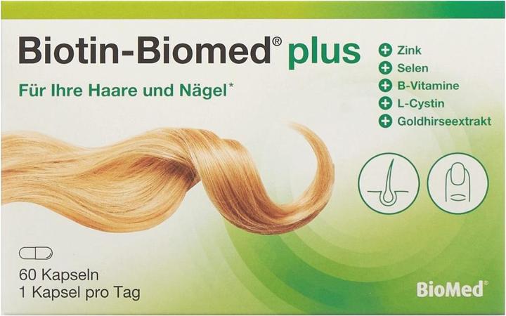 Image du produit Biomed plus caps (60 pièce(s), Capsules, 56 g)