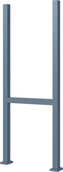 Produktbild Wiltec Toboli Paketbox Ständer 610x115x1500mm Briefkasten Standfuss Standbriefkasten