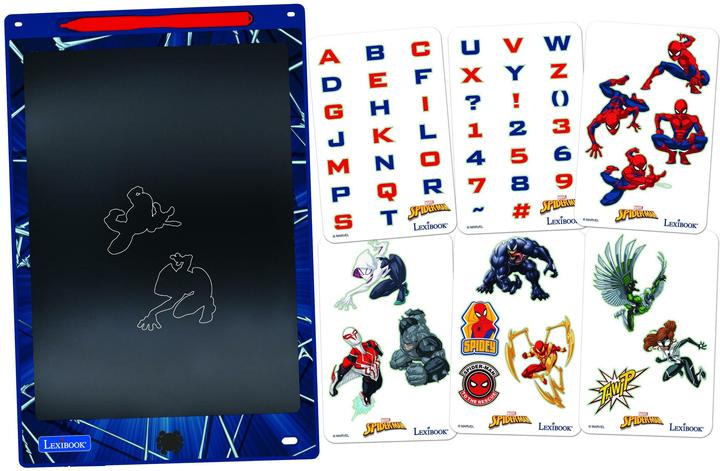 Immagine prodotto Lexibook Lavagna da colorare con stampini di Spider-Man 28 cm