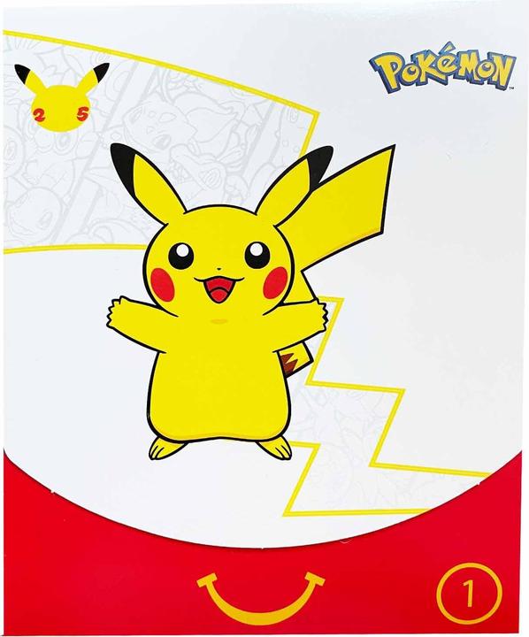 Produktbild Pokémon 25th Anniversary McDonalds Promo Booster 2021 (Englisch, Booster Pack)