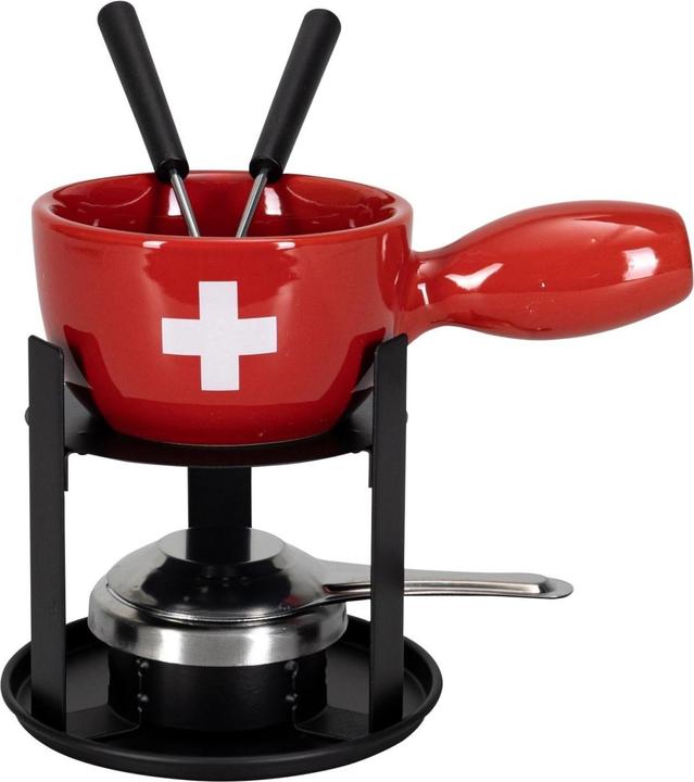 Actual product image Nouvel Cheese fondue set mini "Swiss" (Cheese fondue)
