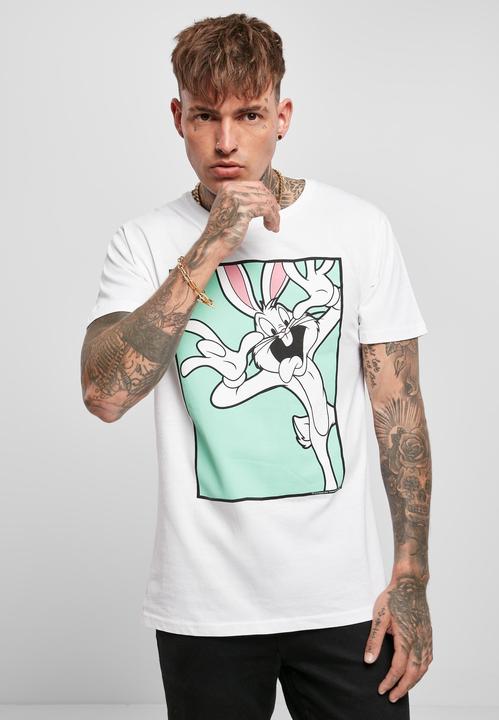 Immagine prodotto Mister Tee Maglietta con la faccia divertente di Bugs Bunny dei Looney Tunes (XL)