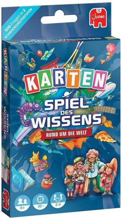 Produktbild Jumbo Spiel des Wissens Kartenspiel, d (Deutsch, Französisch, Italienisch)