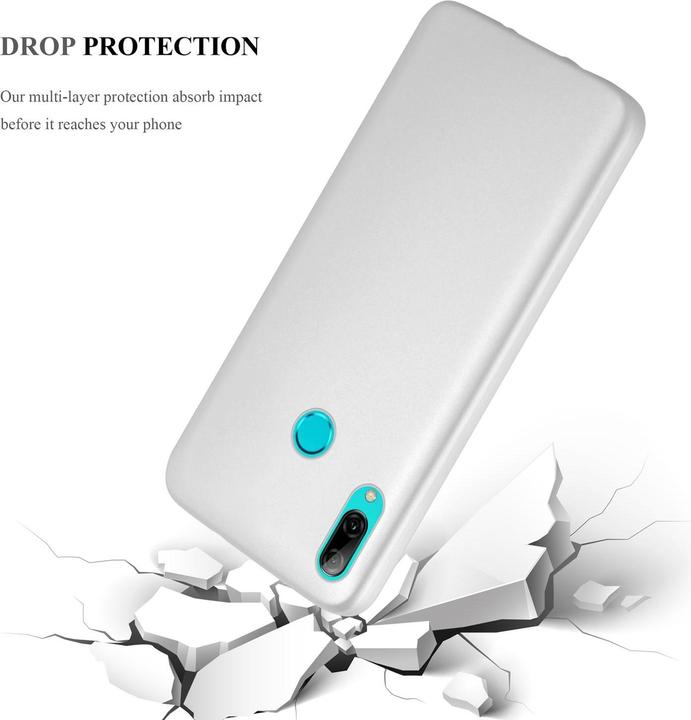 Image du produit Cadorabo Couverture métallique mate TPU (Huawei P Smart (2019))