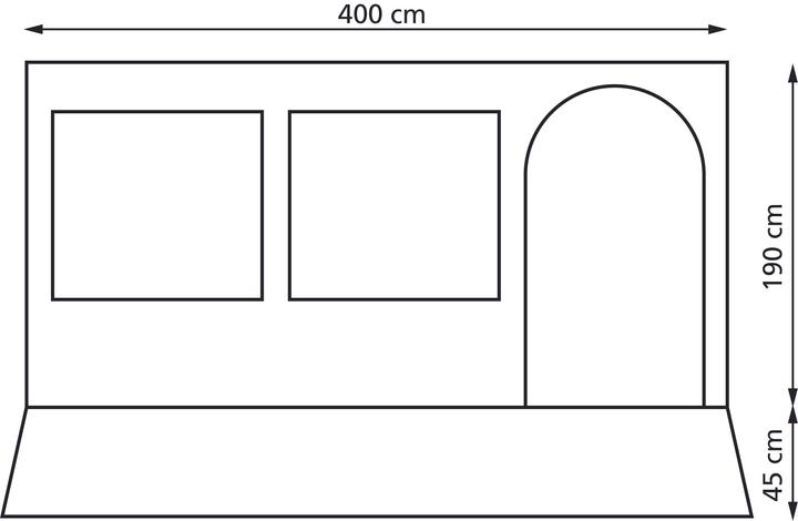 Immagine prodotto Eurotrail Narvik 400 (Tenda, 9.60 kg)