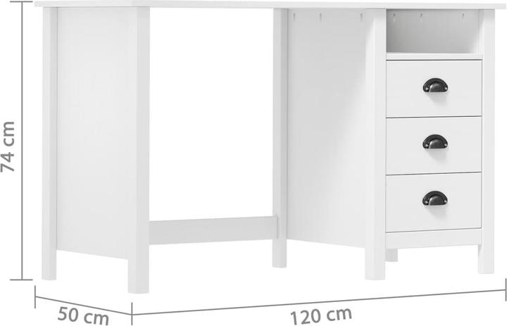 Actual product image VidaXL Ellodie (120 x 50 x 74 cm)