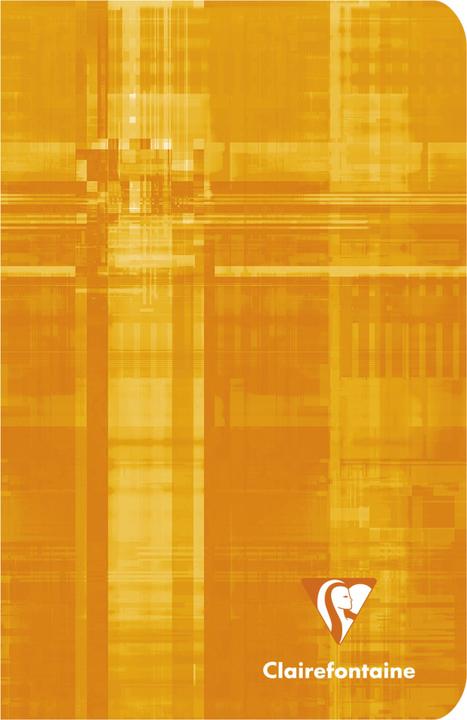 Actual product image Clairefontaine Notebook with ruler (11 x 17 cm, Checked, Soft cover)