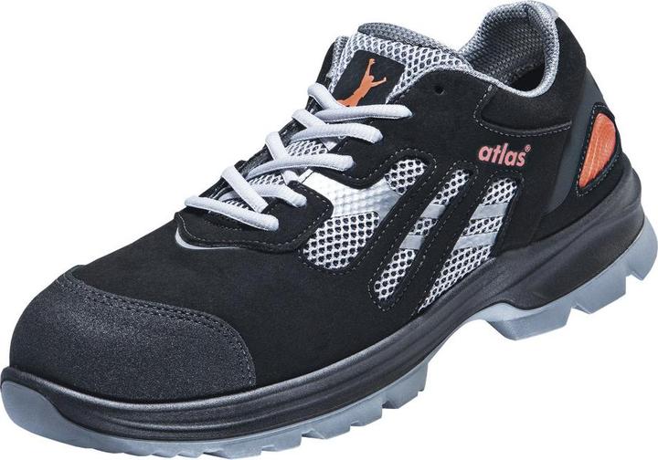 Actual product image Atlas unisex S1 safety shoes "FLASH 2000" black size 46 (S1, 46)