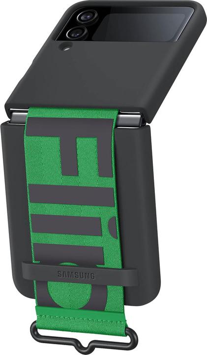 Actual product image Samsung Silicone cover with strap (Samsung Galaxy Z Flip4)
