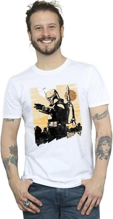 Image du produit Star Wars - T-shirt THE BOOK OF BOBA FETT POINTS - Homme (L)