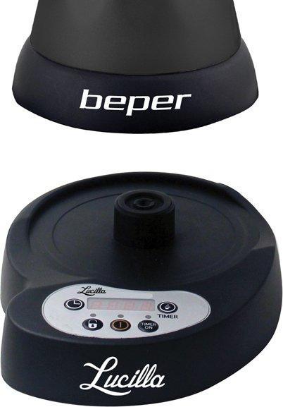 Immagine prodotto Beper BC.041N- macchina da caffè espresso elettrica- 3 bicchieri da caffè