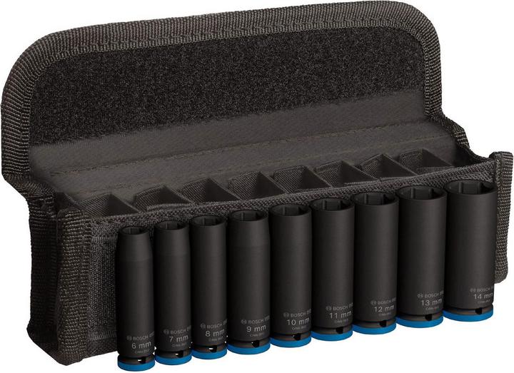 Produktbild Bosch Professional Zubehör PRO Impact (6 mm, 7 mm, 8 mm, 9 mm, 10 mm, 11 mm, 12 mm, 13 mm, 14 mm)