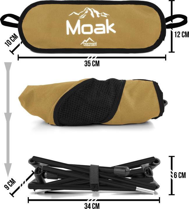 Produktbild Normani Ultraleichter Campingstuhl „Moak“ - 8511