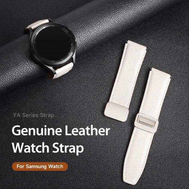 Actual product image Dux Ducis YA Series genuine leather strap (22 mm, Genuine leather, Galaxy Watch3 (45mm), Gear S3 Classic, Gear S3 Frontier)