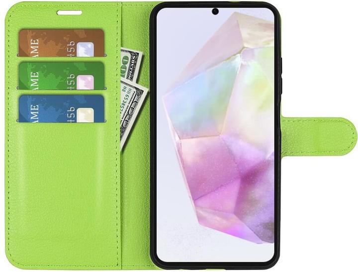 Actual product image Cover-Discount Galaxy A36 5G / A56 5G - Leder Etui Hülle (Samsung Galaxy A56, Samsung Galaxy A36)