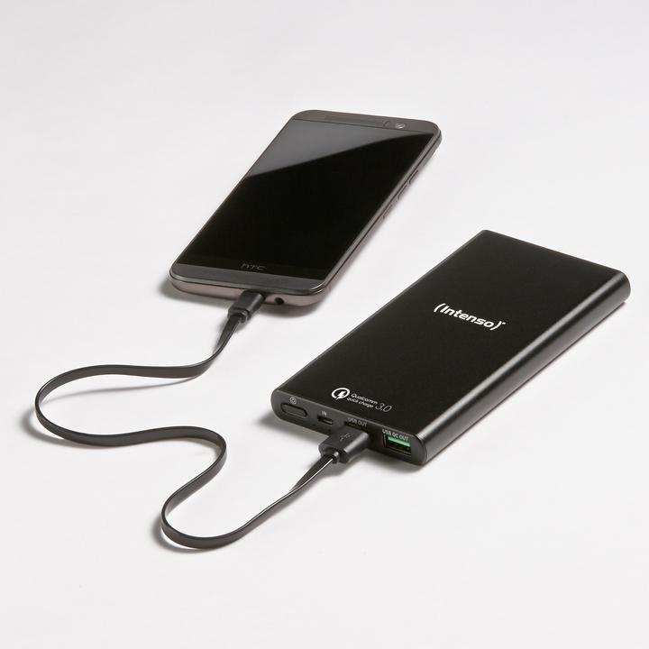 Image du produit Intenso Power Bank Q10000 (10000 mAh, 5 W, 37 Wh)
