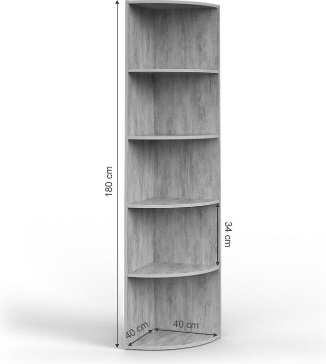 Image du produit Vicco Ecki (40 x 180 x 40 cm)