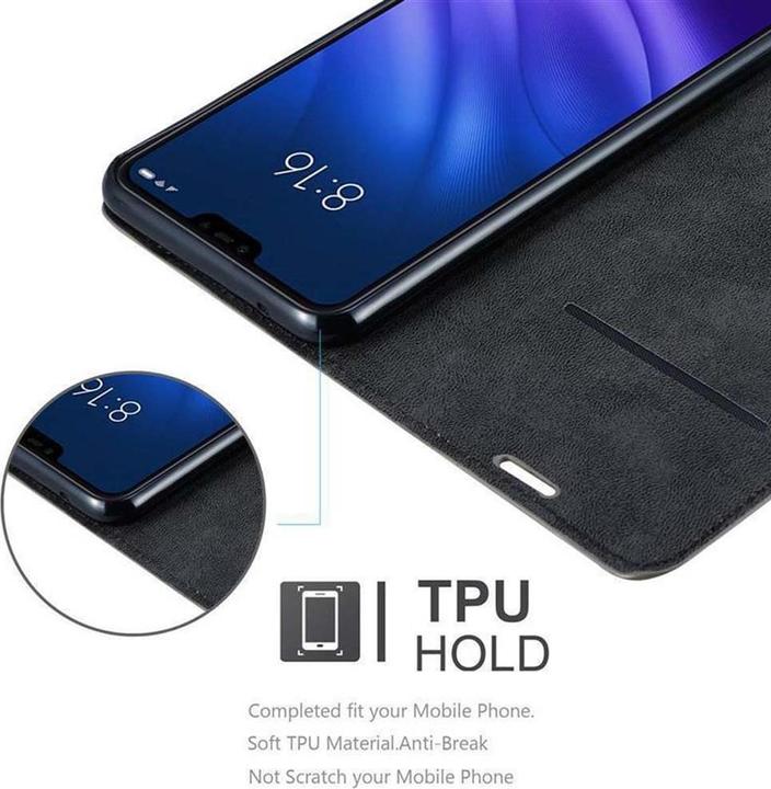 Productafbeelding Cadorabo Boek Onzichtbare Magneethoes (Xiaomi Mi 8 Lite)