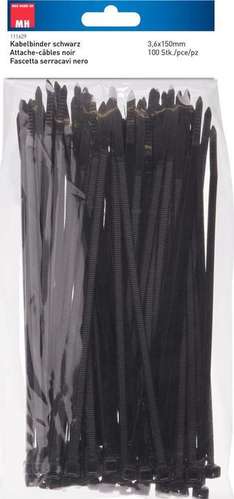 Image du produit Max Hauri Cable ties (Serre-câbles en plastique, 150 mm, 100 pcs)