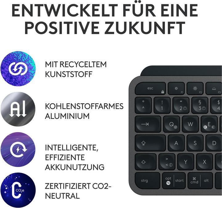 Produktbild Logitech MX Keys S Combo (CH, Kabellos)