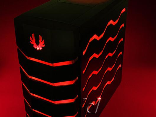 Image du produit BitFenix Colossus Venom GREEN/RED LED (ATX, E-ATX)