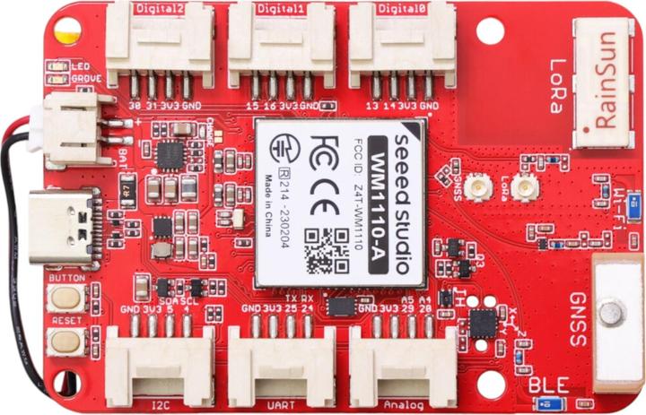 Actual product image Seeed Studio Meshtastic Wio Tracker 1110 Dev Board