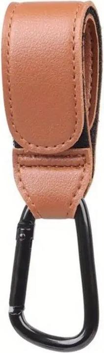 Produktbild Milkii Kinderwagenhaken Karabiner, Braun