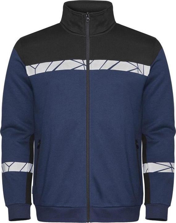 Projob Progression Sweatshirt Durchgehender Reissverschluss