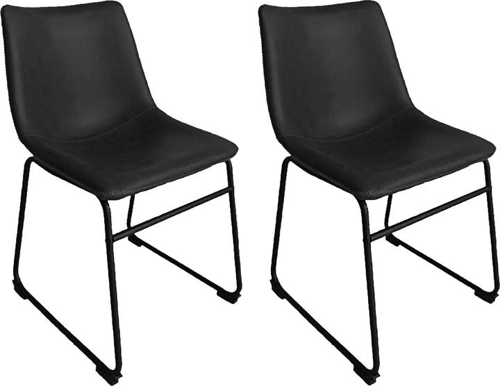Produktbild HTI-Living Stuhl mit Kufengestell 2er Set Sadie