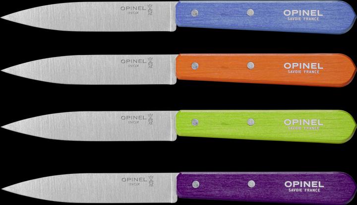 Produktbild Opinel Küchenmesser-Set No. 112 4-teilig farbig (9.50 cm)