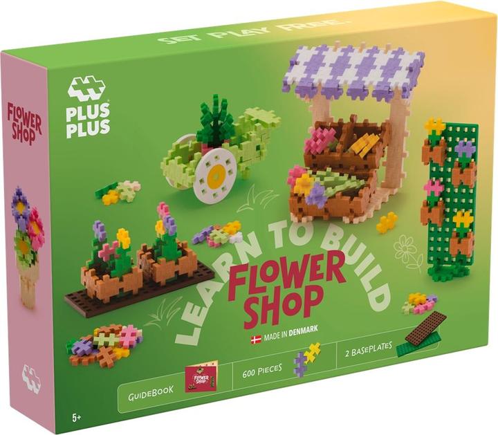 Actual product image Plus-Plus 600 Kreativ Bausteine Blumenladen