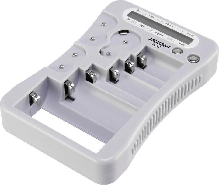 Immagine prodotto Voltcraft Tester per batterie VC1T Campo di misura (tester per batterie) 1,5 V, 3 V, 6 V, 9 V