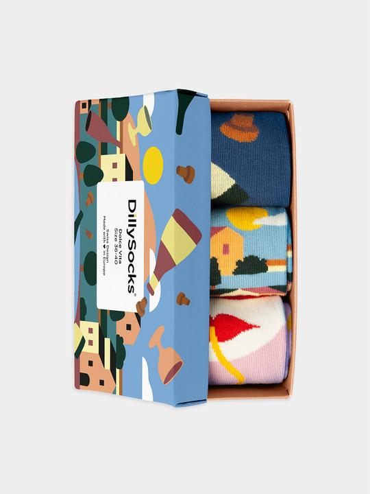 Image du produit DillySocks Dolce Vita (Lot de 3, 36 - 40)