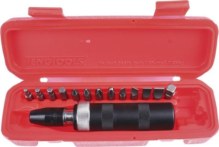 Productafbeelding Teng Tools Zeskant, PHILLIPS, TORX Slagmoerset, 15 stuks