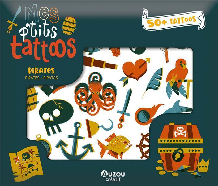 Image du produit Auzou France Pirates : tatouages mes p'tits : Pirates