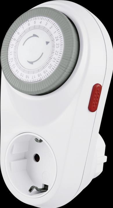 Produktbild Hama Mechanische Zeitschaltuhr Curved (CEE 7/4)