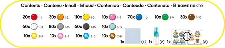 Produktbild Aquabeads 31605 AQB - Minions: Come Gru Diventa Cattivissimo Character Set