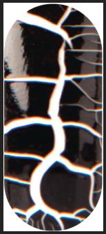 Produktbild Rio Crackle Nails Classic“ ( NCRC) (White, Black, Silver)